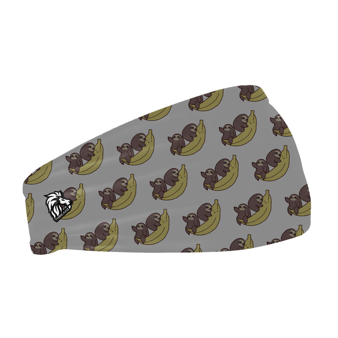 Banana Sloth Headband- White